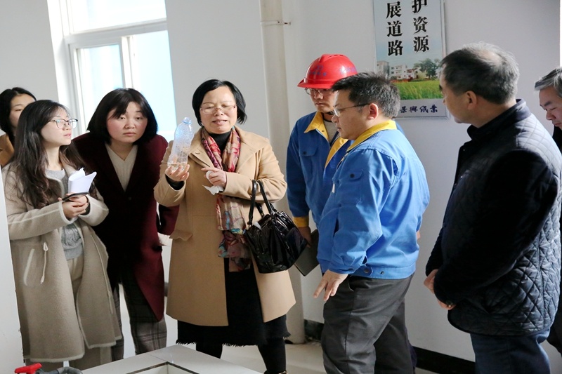 2019年3月8日，時任浙江省水利廳水資源管理處副調研員沈仁英蒞臨景興調研指導