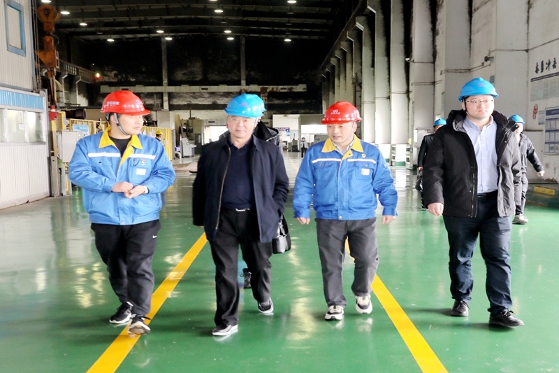 2024年 1月30日，浙江省經信廳機關黨委二級巡視員孫自強蒞臨景興紙業(yè)開展歲末年初安全生產督導